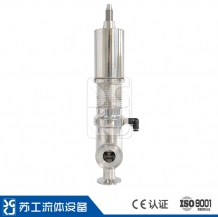 Hand-operated self-breathing safety valve