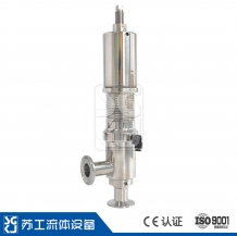 Hand-operated self-breathing safety valve